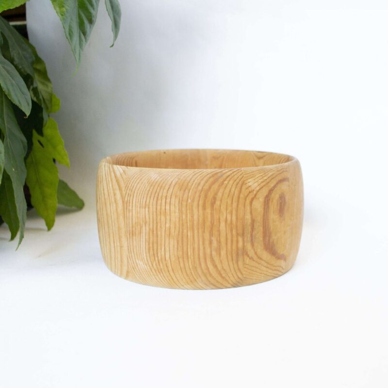 Vintage schaaltje hout - Afbeelding 2