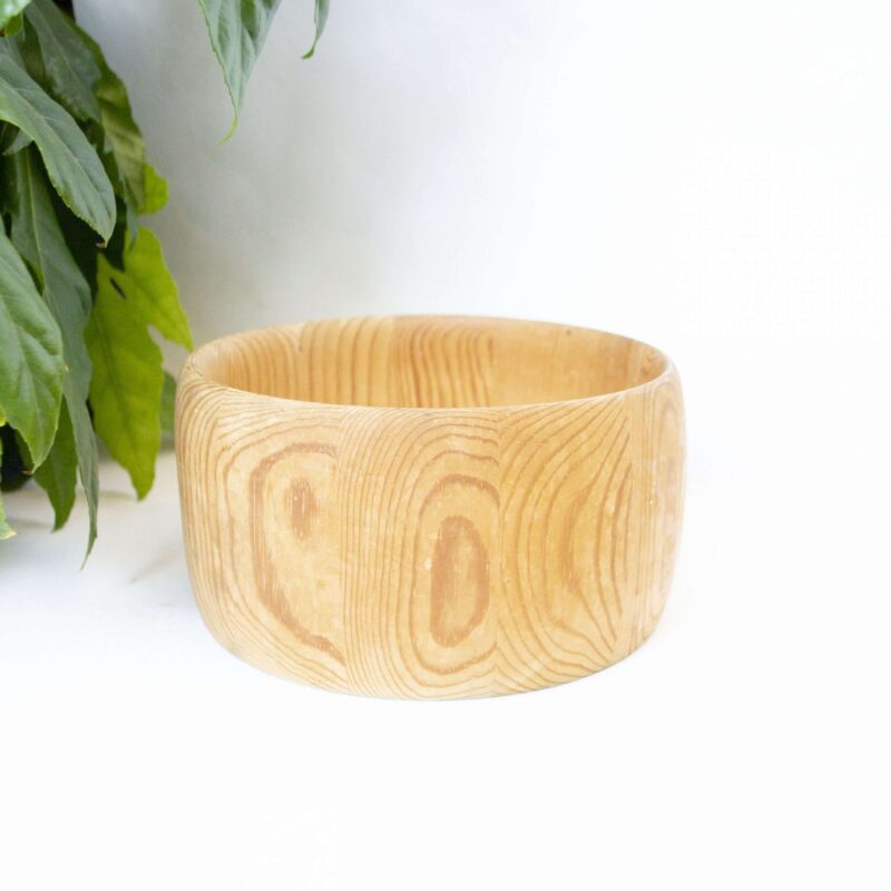 Vintage schaaltje hout