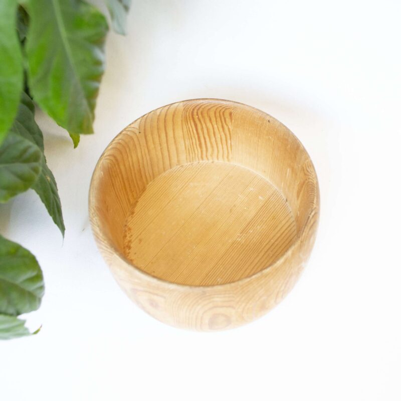 Vintage schaaltje hout - Afbeelding 3