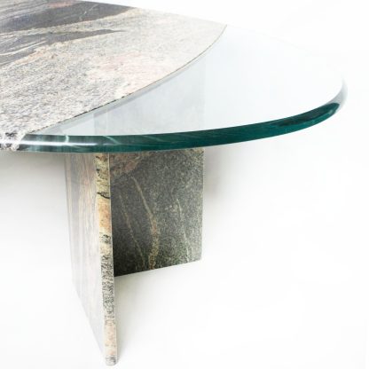 Vintage design tafel graniet