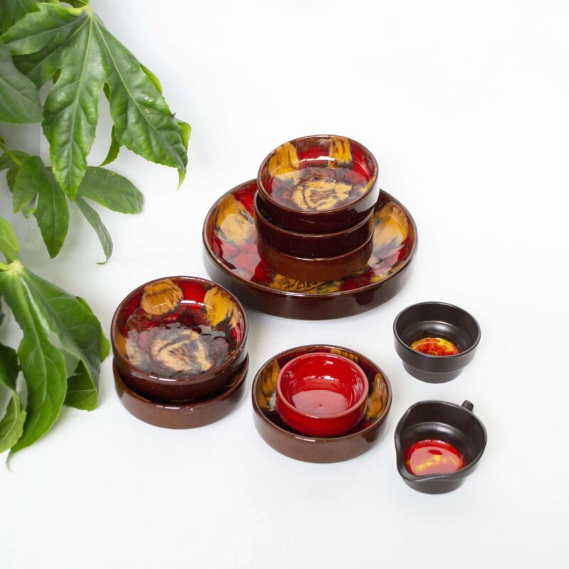 Vintage tapas set 10 delig - Afbeelding 2