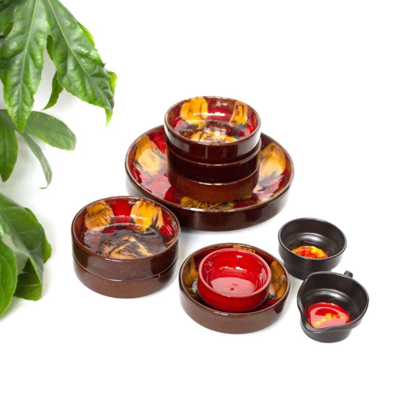 Vintage tapas set 10 delig