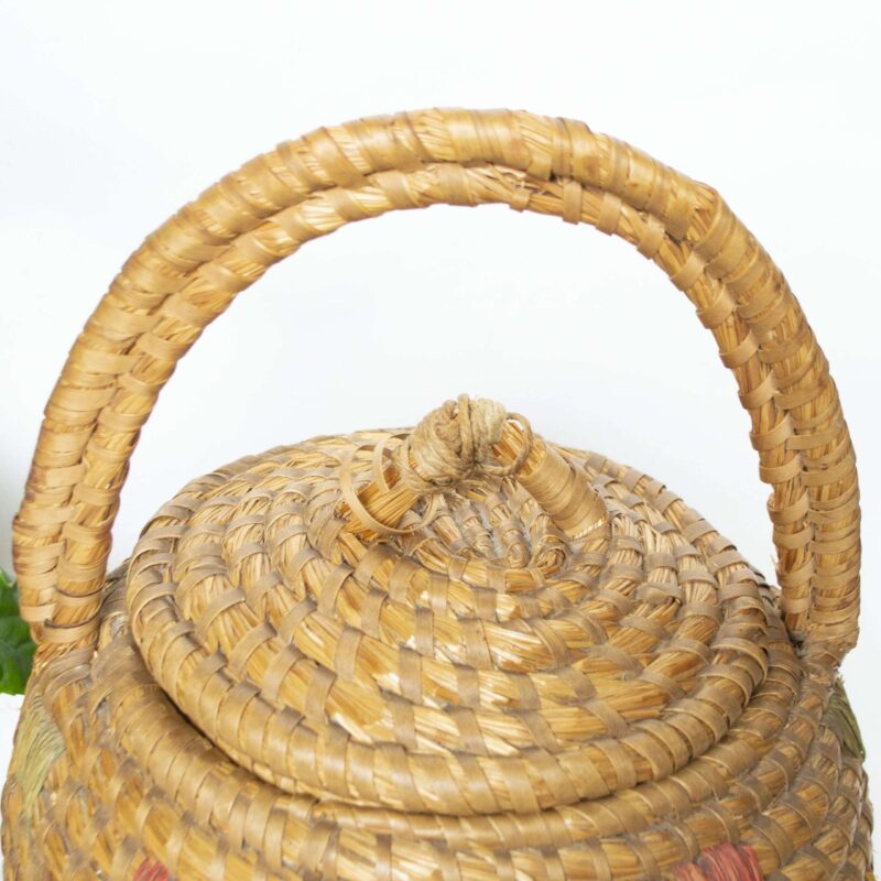 Vintage mand rotan - Afbeelding 4