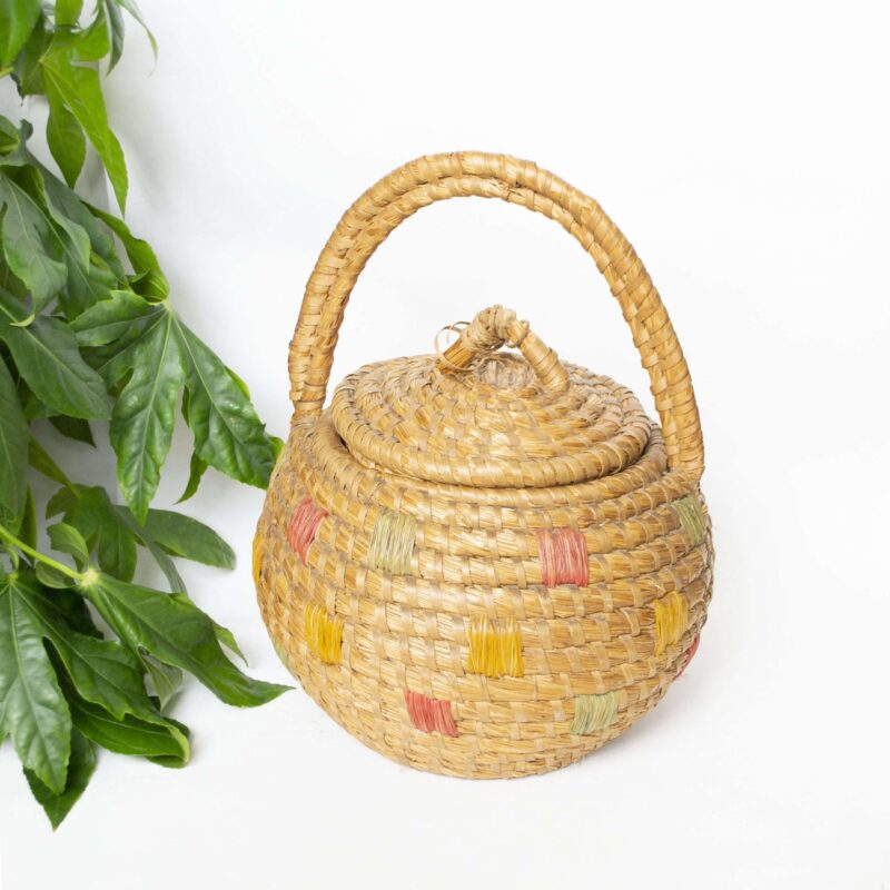 Vintage mand rotan - Afbeelding 3