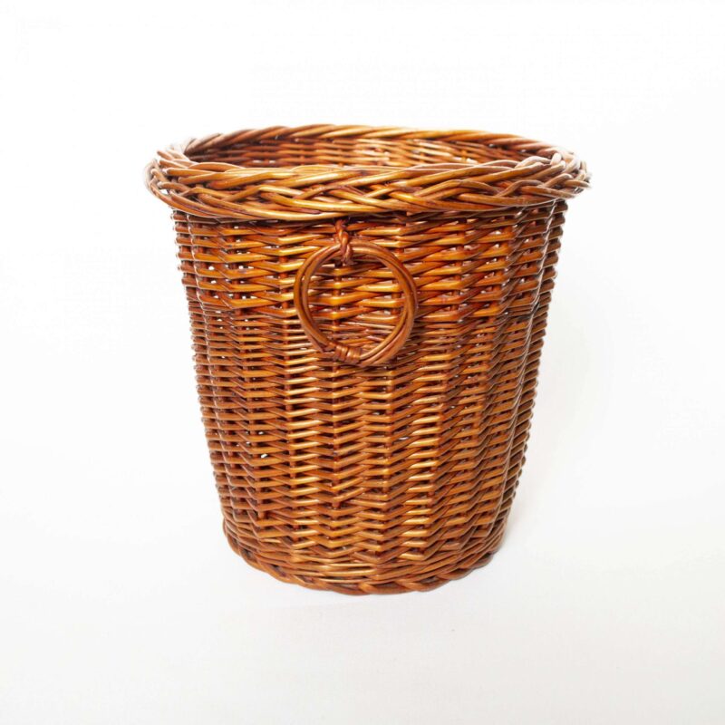 Vintage rotan mand - Afbeelding 4