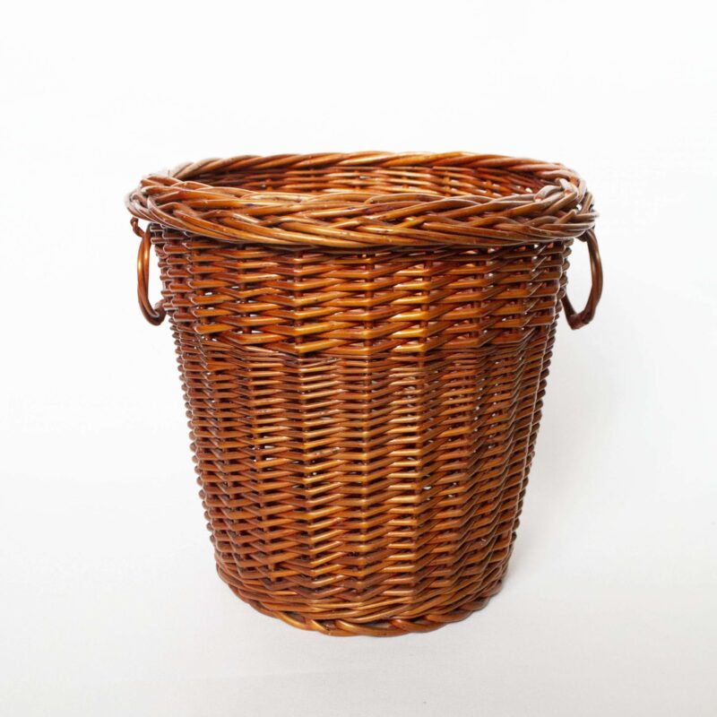 Vintage rotan mand - Afbeelding 3