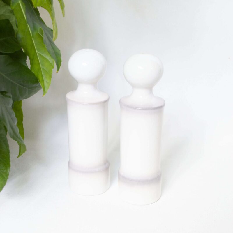 Vintage peper en zoutstel