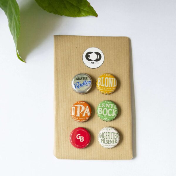 Magneetjes upcycled set 3