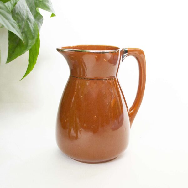 Vintage vaasje bruin goud