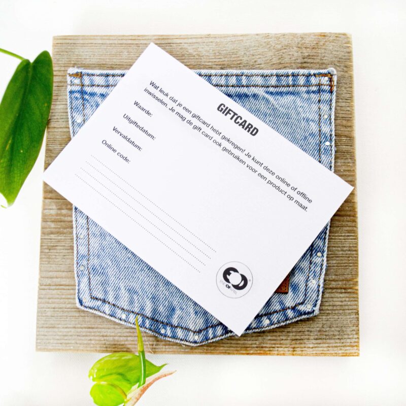 Kadobon/giftcard End of April 15