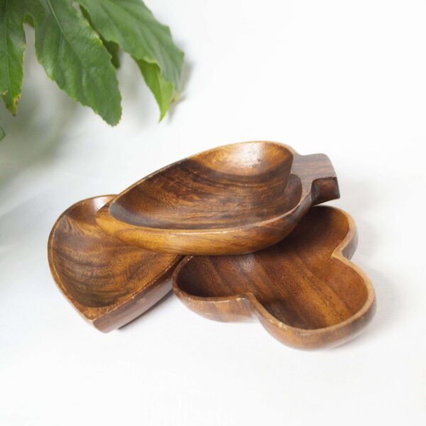 Vintage schalen set hout