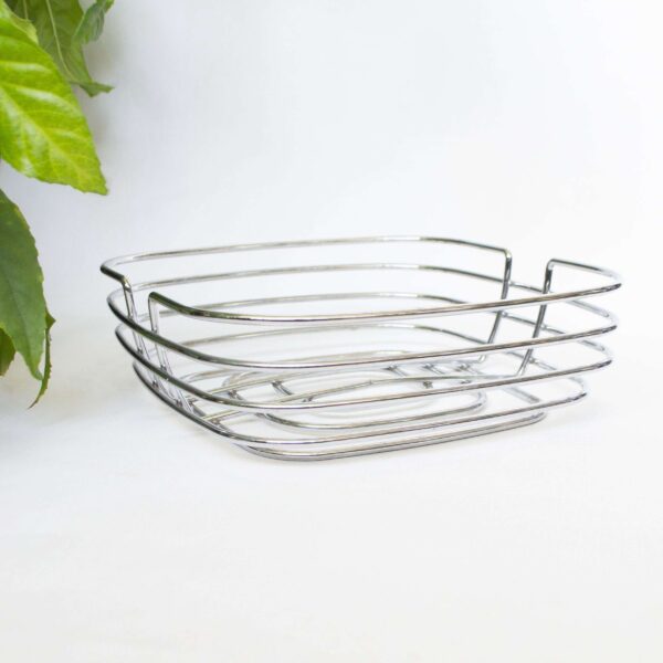 Vintage fruitmand draad metaal 