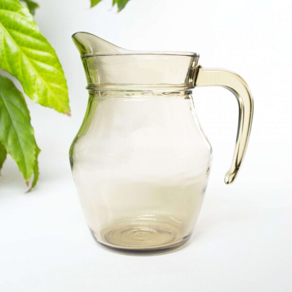 Vintage rookglas karaf klein