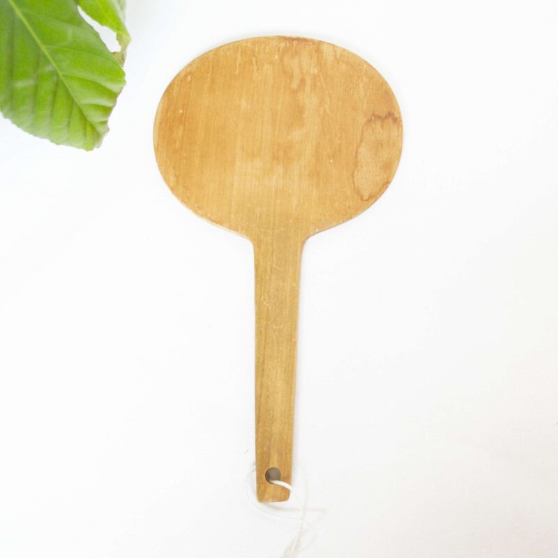 Vintage handspiegel hout
