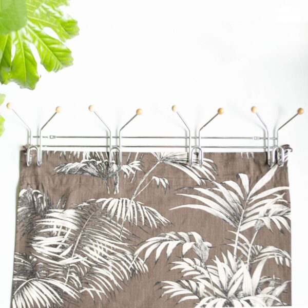 Vintage wandkapstok doek