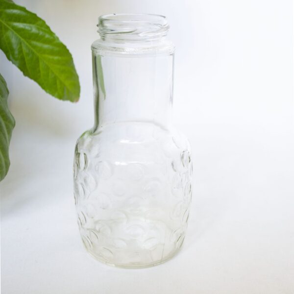 Vintage vaas glas bolletjes