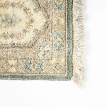 Vintage tapijt/deurmat mint