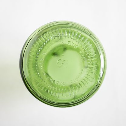 Vintage vaasje groen glas