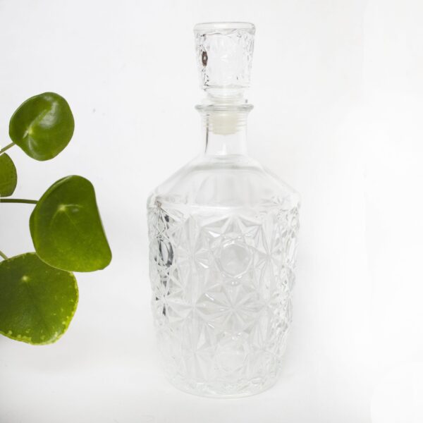 Vintage whisky karaf glas