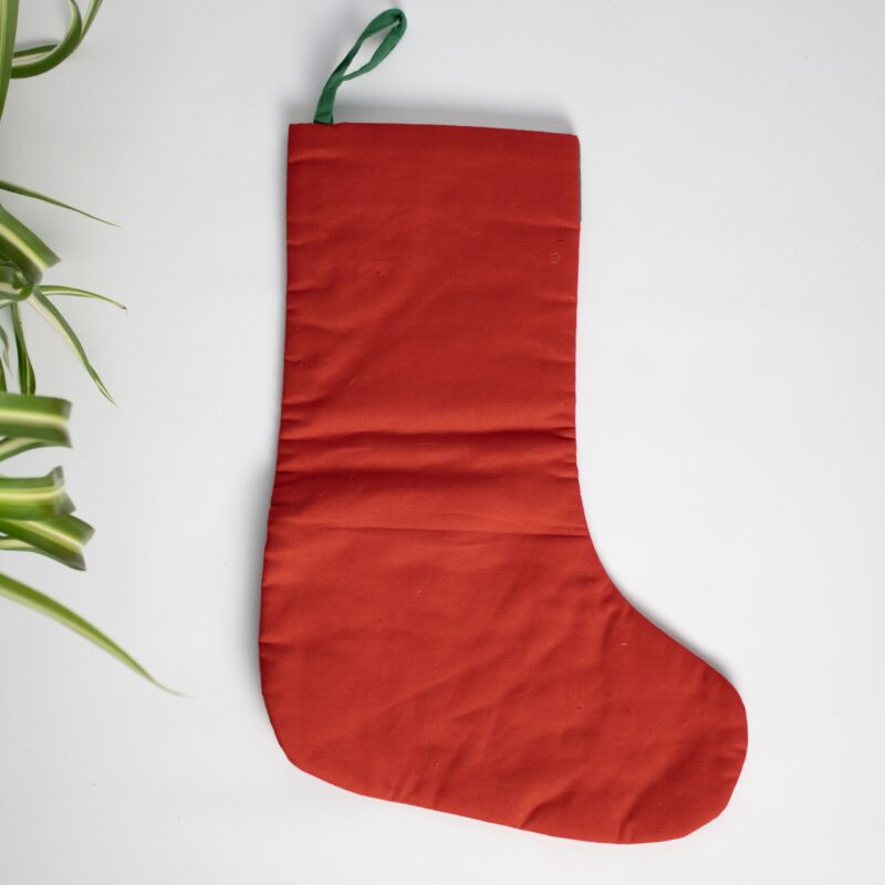 Vintage kerstsok engel