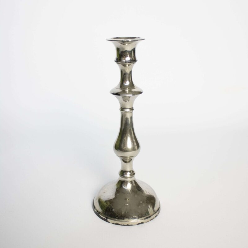Vintage kandelaar metaal middel