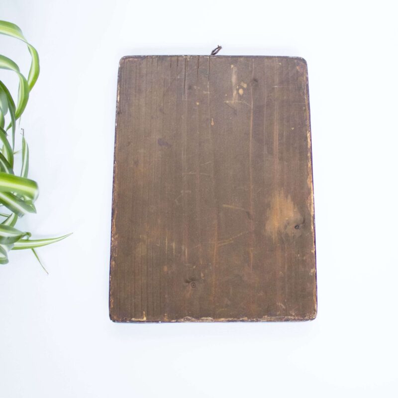 Vintage wandbord hout Maria 