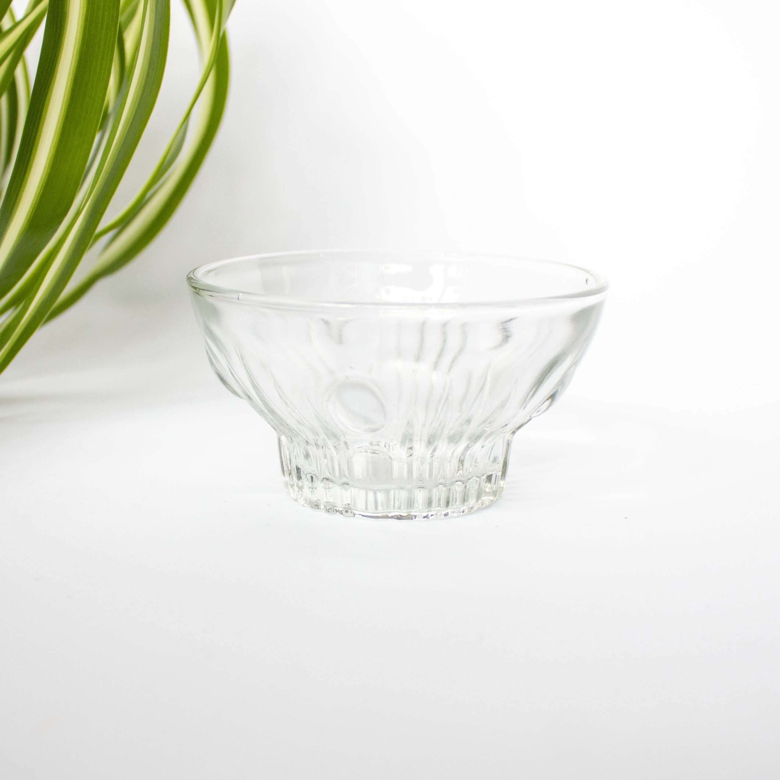 Vintage dessertschaaltjes glas print