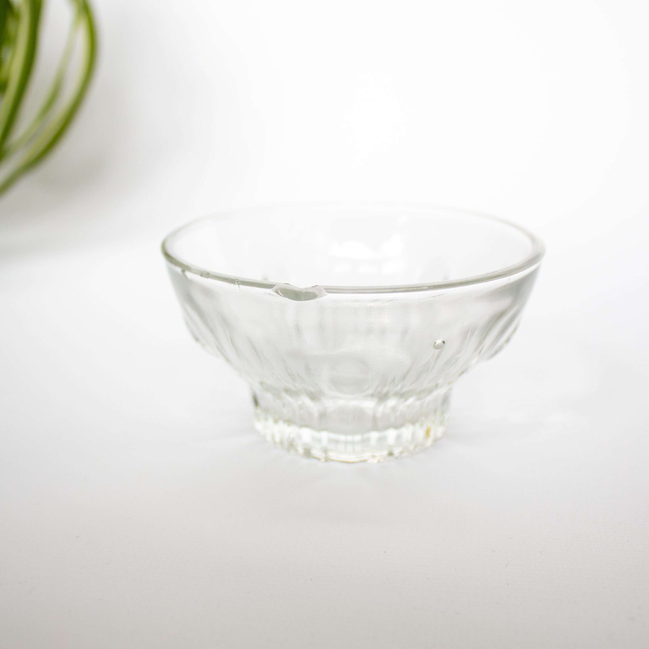 Vintage dessertschaaltjes glas print