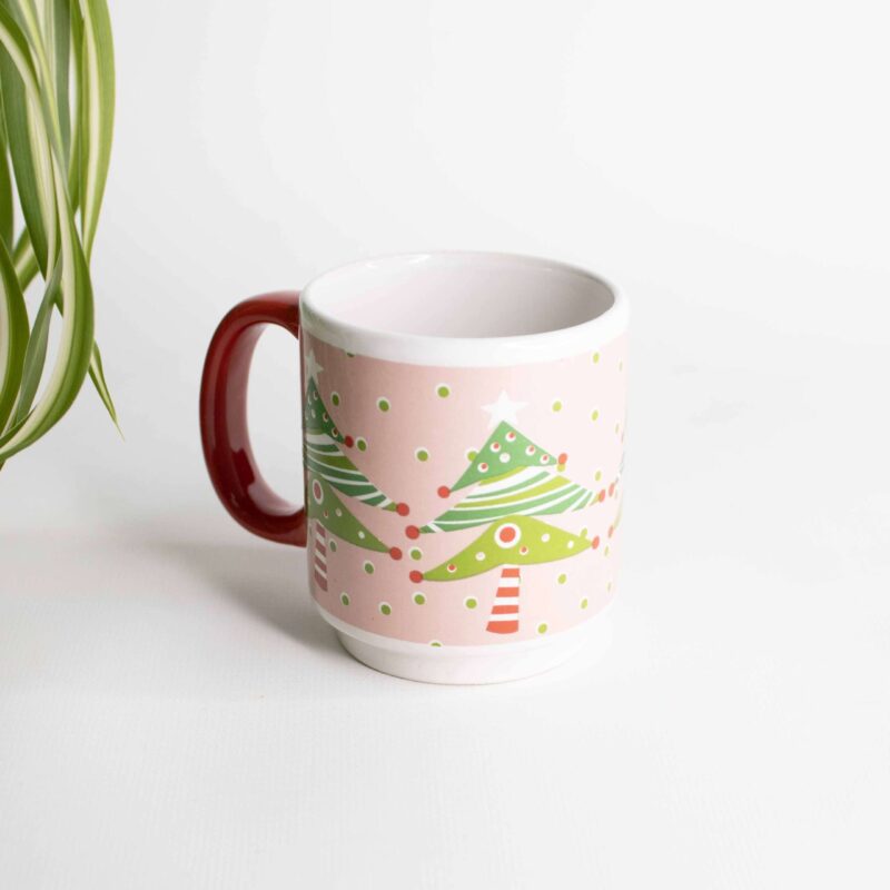 Vintage kerstmokken set
