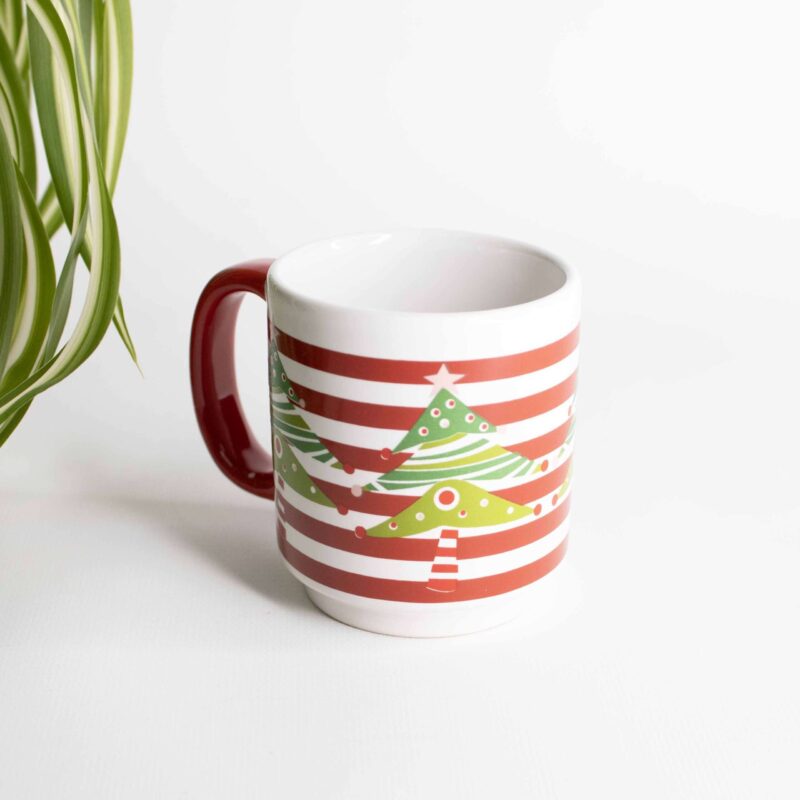 Vintage kerstmokken set